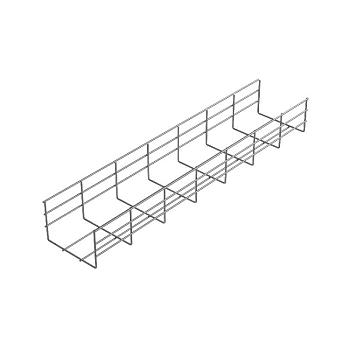 Лоток проволочный 100х100 L3000 сталь 4мм PL100-100-3000 оцинк. КМ LO0667