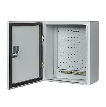 Шкаф с монтажной панелью 290х390х190мм IP54 МАСТЕР-2У Mastermann 00-00000034