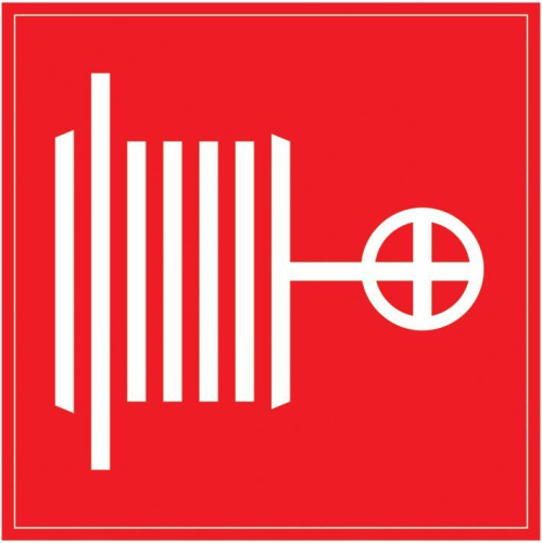 Знак "ПК" 150х150 IEK YPC10-POGKR-5-010