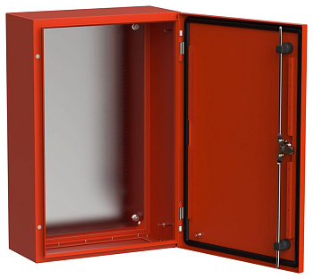 Корпус ЩМП-60.40.20 TITAN 5 УХЛ1 IP66 метал. RAL3020 IEK TI5-13-N-060-040-020-66