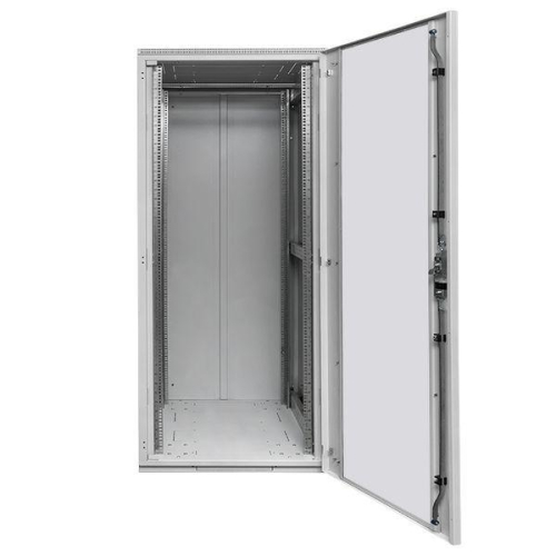 Шкаф напольный 19дюйм TERACOM PRO 33U 600х800мм двери стеклян. с замком-ручкой и метал. сер. EKF TRP-NTC-3368-41G