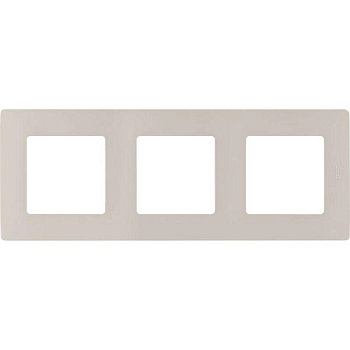 Рамка 3-м Etika сл. кость IEK 672513