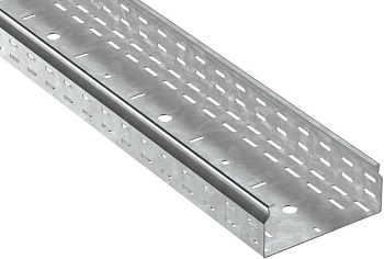 Лоток листовой перфорир. 80х200 L2500 сталь 2.0мм HDZ ESCA 7 IEK CLP10-080-200-200-D25-HDZ