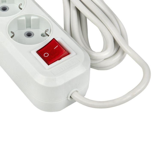 Удлинитель 3х2м с заземл. 16А IP20 Эксперт 3.0кВт с выкл. ПВС 3х1 PROxima EKF UBA16-310-3-02i