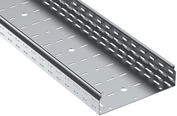 Лоток листовой перфорир. 80х300 L2000 сталь 1.5мм ESCA 7 IEK CLP10-080-300-150-2