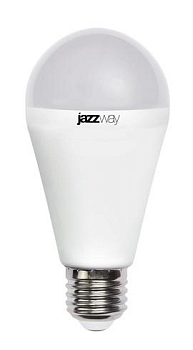 Лампа светодиодная PLED-SP 20Вт A65 5000К холод. бел. E27 230В/50Гц JazzWay 5009462A