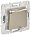 Розетка 1-м SKANDY 16А IP44 с заземл. защ. шторки с крышкой SK-R11Sh шампань IEK SK-R16-16-44-K37