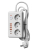 Удлинитель с сетевым фильтром 3х5м 10А 4USB + 2USBC 2500Вт ПВС 3х1 прямоуг. бел. КОСМОС FKsmPR-5m-3g(W)USB Удлинитель с сетевым фильтром 3х5м 10А 4USB + 2USBC 2500Вт ПВС 3х1 прямоуг. бел. КОСМОС FKsmPR-5m-3g(W)USB