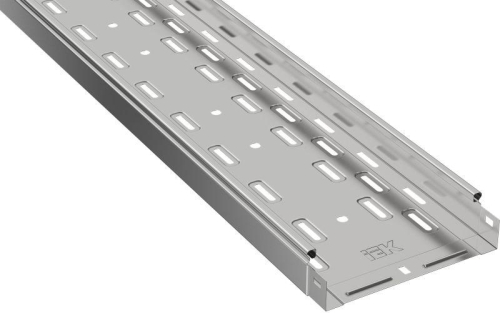 Лоток листовой перфорир. 200х50 L3000 сталь 0.45мм без боковой ESCA 3 IEK ES3-15-050-200-3-045