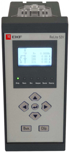 Устройство релейной защиты и автоматики ReLite 52V 512.43.85.12.11.01 Stingray EKF RT52V-512-43-85-12-11-01