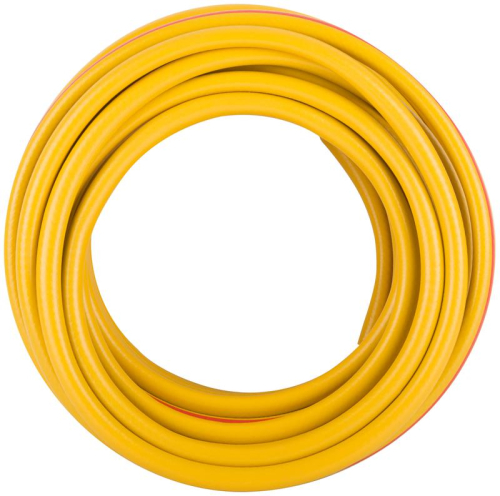 Шланг поливочный трехслойный армированный 1/2дюймх2.0ммх25м желт. КУРС 76315