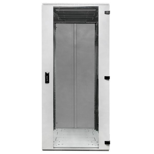 Шкаф напольный 19дюйм TERACOM PRO 33U 600х800мм двери стеклян. с замком-ручкой и метал. сер. EKF TRP-NTC-3368-41G