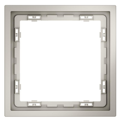 Рамка 1-м S70 пластик. кашемир Voltum VLS100103