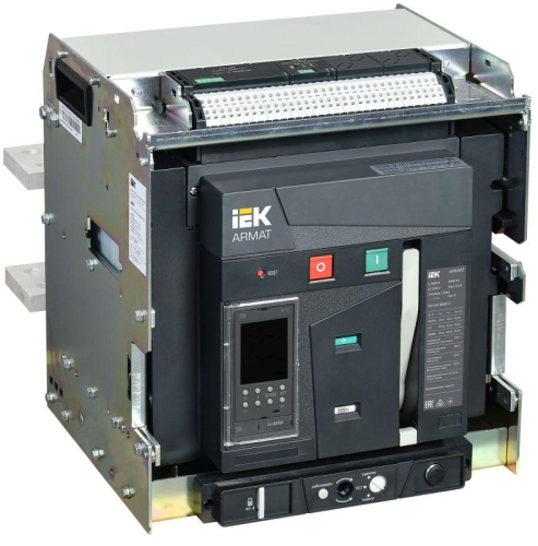Выключатель автоматический воздушный 3п F 4000А 85кА TD выдвижн. с комплектом аксессуаров ARMAT IEK AR-ACB-3VF-085-4000A-TDCF