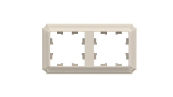 Рамка 2-м AtlasDesign Antique универс. беж. SE ATN100202