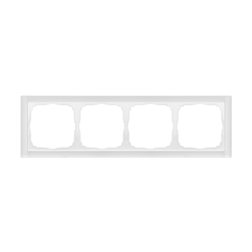 Рамка 4-м ArtGallery Pure матов. органич. стекло бел. SE GAL330104