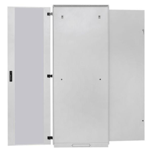 Шкаф напольный 19дюйм TERACOM PRO 33U 600х800мм двери стеклян. с замком-ручкой и метал. сер. EKF TRP-NTC-3368-41G