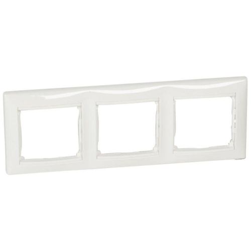Рамка 3-м Valena горизонт. бел. IEK 774453