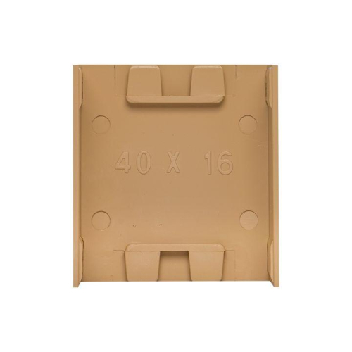 Соединитель на стык 40х16 под свет. дерево Plast PROxima (уп.4шт) EKF conl-40-16x4