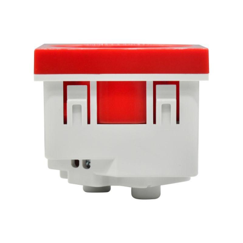 Розетка PRIMER 45град. с заземл. защ. шторки винт. зажим РКС-20-32-П-45 красн. IEK PR-KK40D-RSZH-2-2-45-K04