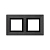 Рамка 2-м 4мод. Avanti метал. графит. DKC 4407854