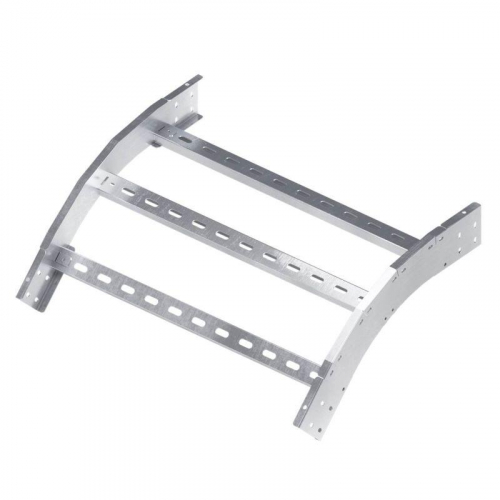 Угол лестничный вертикальный внешний 45град. 150х200 R600 гор. оцинк. DKC ULOC652HDZ