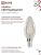Лампа светодиодная филаментная LED-СВЕЧА-deco свеча прозрачная 15Вт 230В E14 6500К 1455лм IN HOME 4690612055961 Лампа светодиодная филаментная LED-СВЕЧА-deco свеча прозрачная 15Вт 230В E14 6500К 1455лм IN HOME 4690612055961