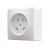 Розетка 1-м ОП 32А 440В IP20 3P+N для плиты с заземл. бел. Universal 5316 Розетка 1-м ОП 32А 440В IP20 3P+N для плиты с заземл. бел. Universal 5316