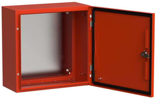 Корпус ЩМП-40.40.20 IP66 УХЛ1 метал. RAL3020 TITAN 5 IEK TI5-13-N-040-040-020-66