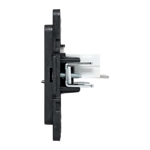 Розетка компьютерная 2-м Стокгольм RJ-45 механизм черн. EKF EZK02-035-10