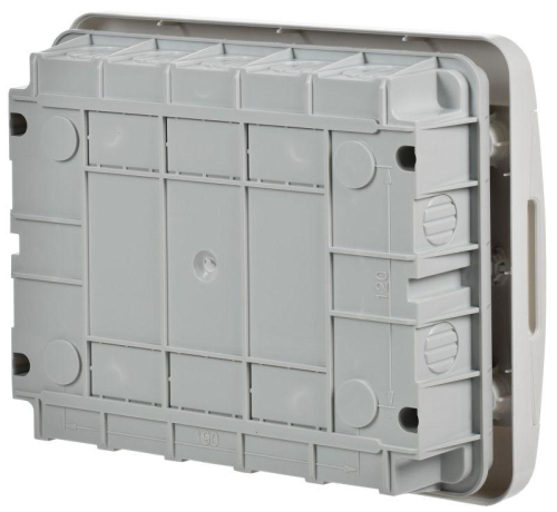 Корпус ЩРВ-П-12 TEKFOR IP41 бел. дверь пластик. IEK TF5-KP13-V-12-41-K01-K01