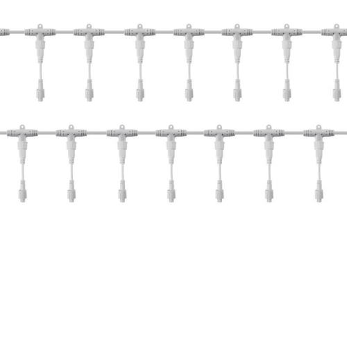 Разветвитель-шина для уличных гирлянд Professional (1 вход 20 выходов) бел. ПВХ Neon-Night 315-407