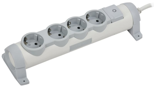 Удлинитель 4х1.5м с заземл. 16А IP20 Комфорт 4х2P+E IEK 694626