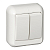 Выключатель 2-кл. ОП Прима 6А IP20 250В с изолир. пластиной бел. SchE A56-029I-B