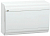 Бокс ЩРН-П-12 мод. навесной пластик IP41 PRIME бел. дверь IEK MKP82-N-12-WD-41-10