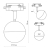 Светильник трековый ARTLINE поворотный шар 100х100х75мм GX53 230В пластик 4кв.м черн. Ritter 59926 9 Светильник трековый ARTLINE поворотный шар 100х100х75мм GX53 230В пластик 4кв.м черн. Ritter 59926 9