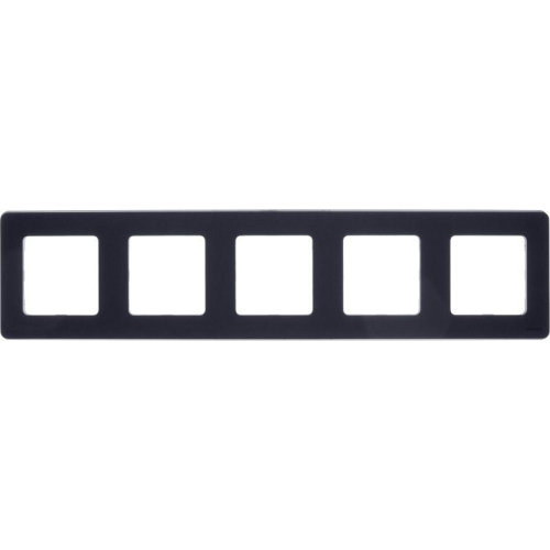 Рамка 5-м Inspiria антрацит IEK 673973