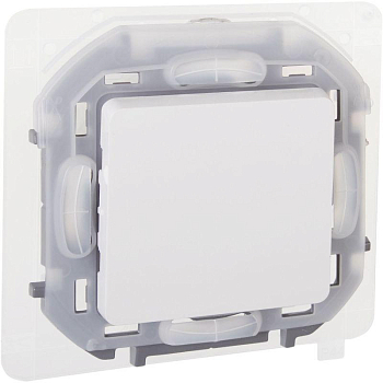 Переключатель 1-кл. Inspiria 10А IP44 250В 10AX механизм бел. IEK 673670