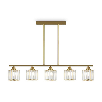 Люстра Ferrera 200Вт E27х5 IP20 Freya FR5474PL-05G