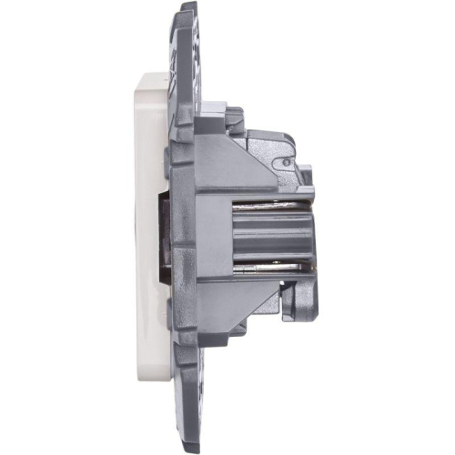 Розетка телевизионная проходная TV Inspiria 14дБ 5-862мГц механизм бел. IEK 673860