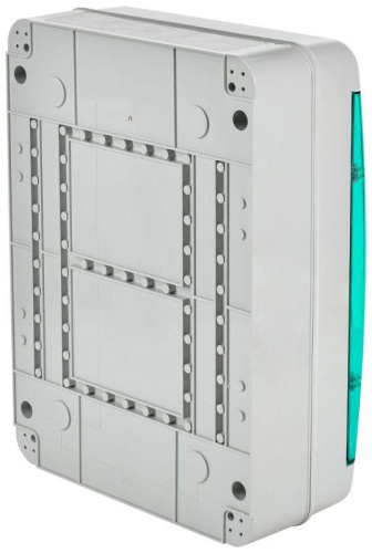 Корпус КМПн-24 TEKFOR IP65 зел. прозр. дверь пластик. IEK TF5-KP72-N-24-65-K03-K06