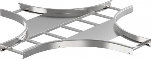 Ответвитель для лотка Х-образ. 80х400 R600 LESTA IEK CKR05-4-080-400