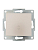 Переключатель проходной 1-кл. 1п СП Karina 10А IP20 механизм жемчуж./бел. перламутр. LEZARD 707-3088-105
