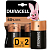 Элемент питания алкалиновый D/LR20/MN 1300 BP-2 (блист.2шт) Duracell Б0014055