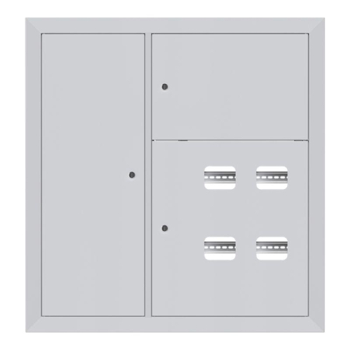 Щит этажный 4кв. слаботочка слева (1000х950х160) Basic EKF mb28-v-4z