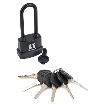 Замок навесной ВС1Ч-374ПД всепогодный 6кл. d6.2мм длинная дужка Аллюр 7 830