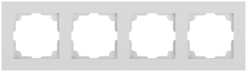 Рамка 4-м СП Accent 6-504-01 бел. Intro Б0063757