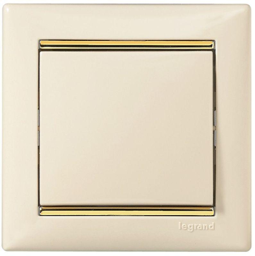 Выключатель 1-кл. СП Valena 10А IP31 250В механизм сл. кость IEK 774301