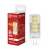 Лампа светодиодная LED-JCD 8Вт капсульная прозрачная 4000К нейтр. бел. G4 760лм 230В IN HOME 4690612036205