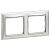 Рамка 2-м Valena горизонт. алюм. (DIY-упак.) Leg 694331